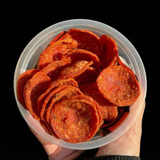 Pepperoni Chips - Limited edition fino al 31 dicembre - fette ultra croccanti di salame pepperoni