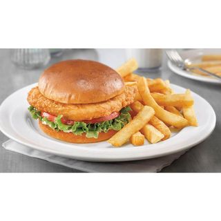 Chicken Burger + ½ Chips