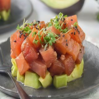Tartar de atún rojo