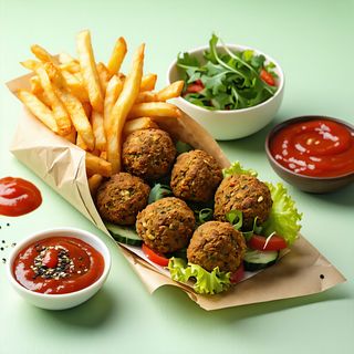 Meniu falafel (de post)