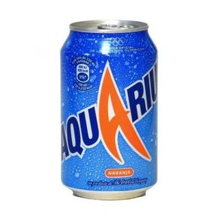 acuarios de naranja lata