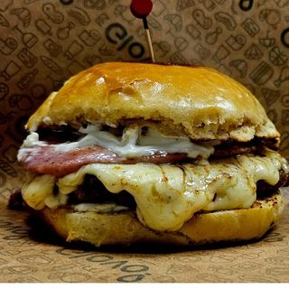 Smash cheese bacon Doble
