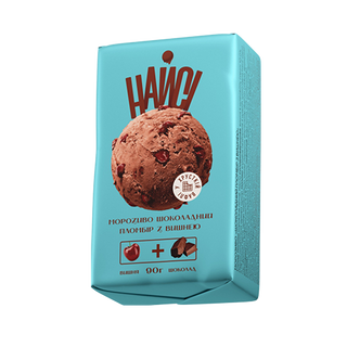 Морозиво Найсі пломбір шок з вишнею 90г