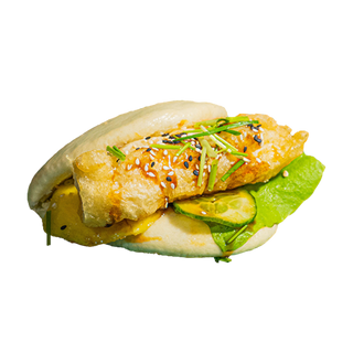 Bao z Krewetką i Mango 1szt