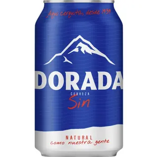 Dorada sin alcohol lata
