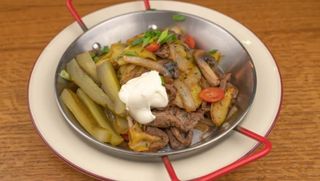 Жареха с телятиной