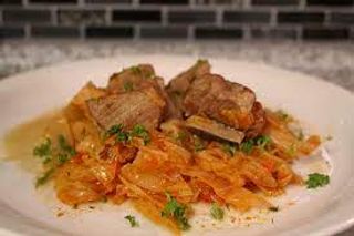 СВИНСКО С КИСЕЛО ЗЕЛЕ 0350ГР