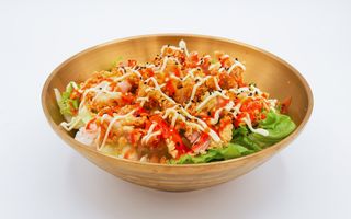 Crispy chicken rice bowl （脆皮鸡饭