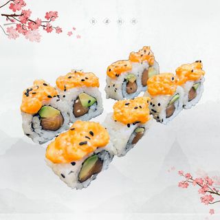 58. Uramaki spicy sake - 8 pezzi 