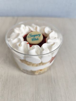 Copa de Nata y Fresas