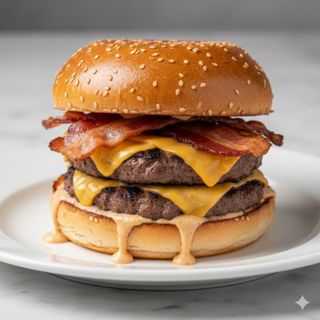 Burger smoky chipotle