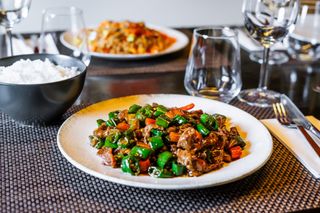 Pulpă de vită cu ardei iute