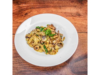 Pappardelle funghi