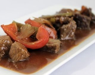 Ternera Con Salsa Picante