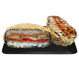  Sushi burger з вугром і лососем 360г.