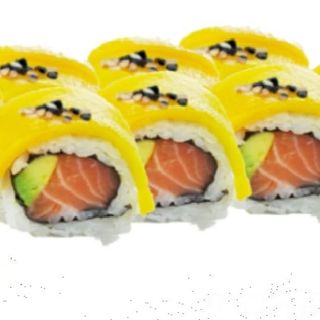 Salmón Mango Roll (8 Pzs.)