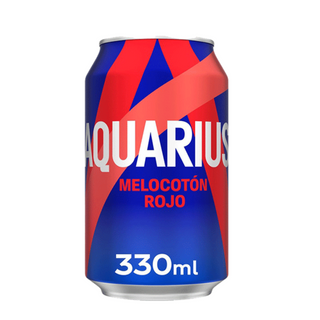 Aquarius Melocotón lata 330ml.