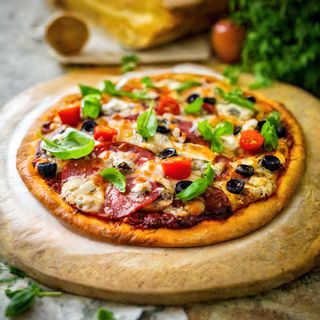 Diavola con gorgonzola