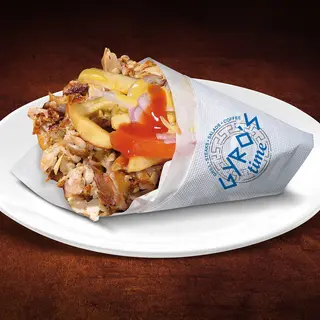 Pita greceasca cu pui mare