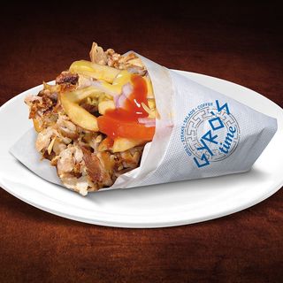 Pita greceasca cu pui mare