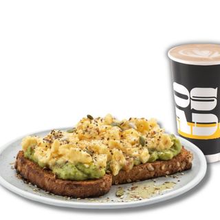 Tostada Aguacate + Café