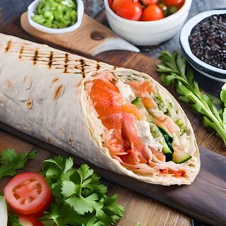 SHAVUXA з лососем та авокадо