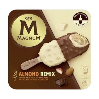 Helado Remix Almendra Magnum Pack 3 Uds. X 85 Ml.