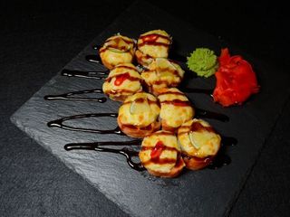 Запечений з лососем