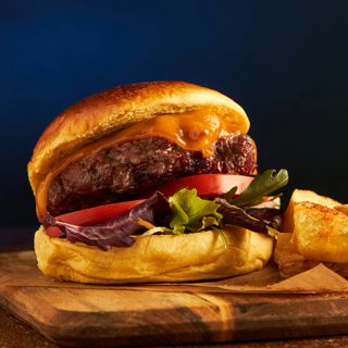 Hamburguesa con queso