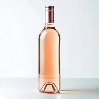 Rosé Wine Bottle