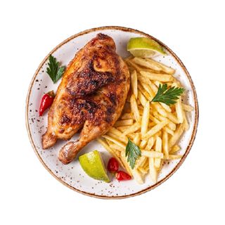 Pollo Rostizado (Ración)