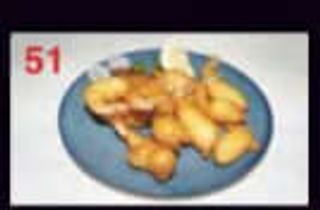 51 Gamberi fritti