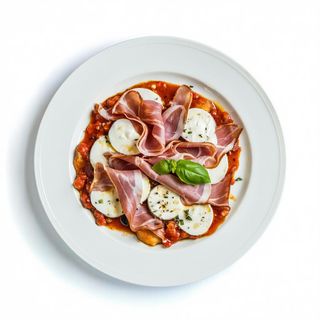 Cotto e mozzarella al forno