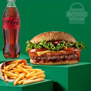 Menú Bourbon BBQ Boss Burger