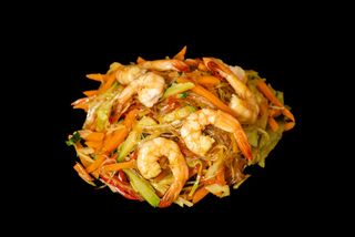 Spaghetti di Soia Gamberi