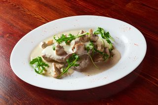 Медальоны с шампиньонами