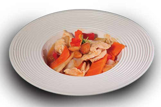 194 Pollo con mandorle