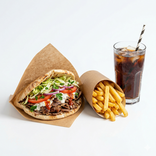 Menú Kebab Grande
