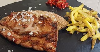 Solomillo de cerdo a la brasa