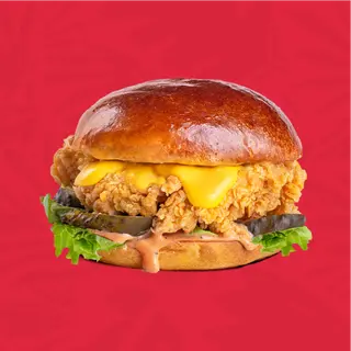 Smashed Crispy Burger