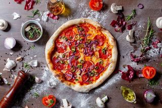 Pizza Diavola grande