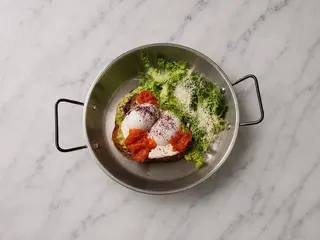 Тост з форелью (можно замовити з 10.00 до 14.00) (300g)