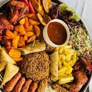 Double double family platter