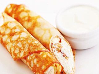 Блины с творожной массой (1 шт.)