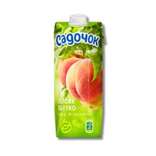 Сік Садочок персик яблуко (0.5л)