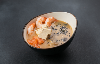 Zupa Miso Łosoś