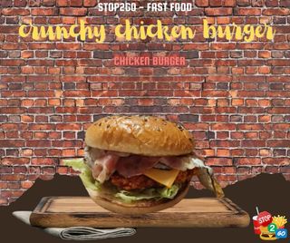 Crunchy Chicken Burger