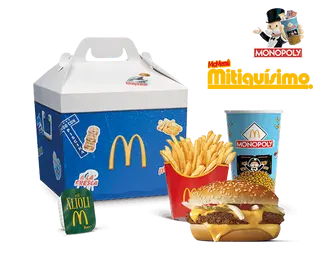 McMenú® Cuarto de Libra Mitiquísimo