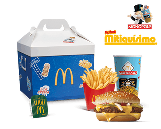McMenú® Cuarto de Libra Mitiquísimo