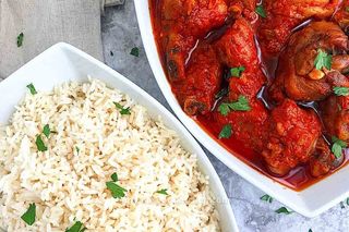 Rice And Stew (1 Protein)